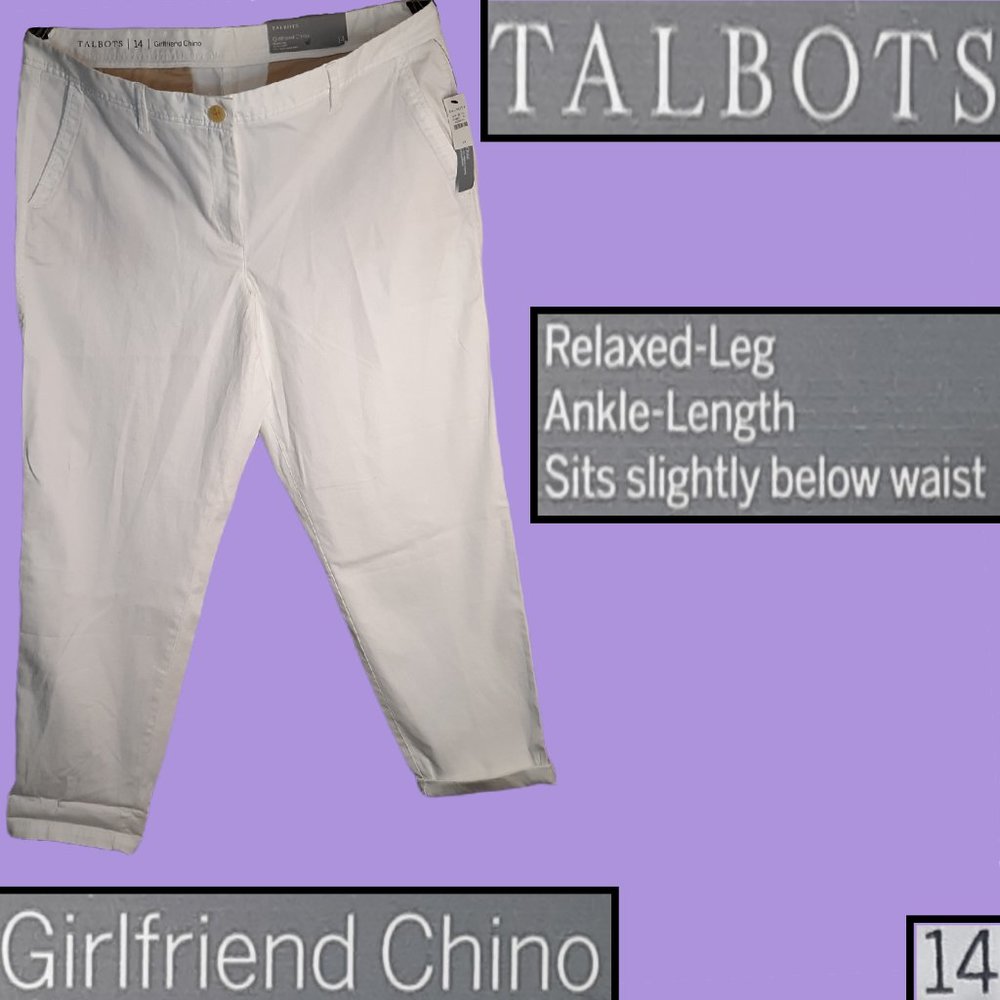 Supersoft Girlfriend Chino, NWT 🧾